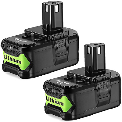 #ad 6.0Ah 8.0Ah Lithium Ion Battery For RYOBI P108 P107 One Plus 18Volt Power Tool $27.99