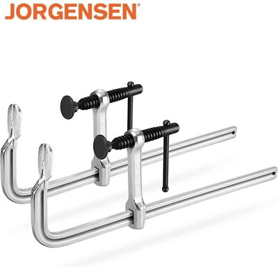 #ad #ad Jorgensen 12quot; Bar Clamps 2 pack Set Drop Forged Steel Bar Clamps for Woodworking $25.99