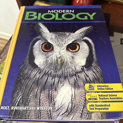 #ad Modern Biology by Rinehart And Winston $15.00
