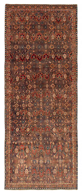 #ad Traditional Vintage Hand Knotted Carpet 4#x27;4quot; x 11#x27;7quot; Wool Area Rug $359.20