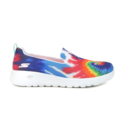#ad Skechers Men#x27;s Go Walk Joy Fun Energy Rainbow Slip Ons $59.99