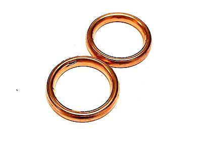 #ad SET OF TWO 38MM COPPER EXHAUST PIPE GASKETS 150CC 200CC 250CC 300 DIRT BIKE ATV $10.95