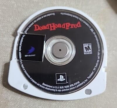 #ad Dead Head Fred Sony PSP 2006 Game Only Rare Tested $19.91
