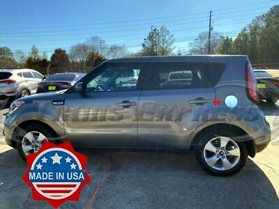 #ad fit:2015 2017 KIA SOUL Stainless Flat Gas Cap Cover Overlay Stick On $47.99