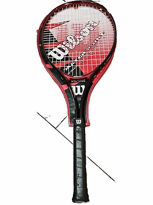 #ad Wilson Tennis Racket Match Point Series 6000 Light Alloy Oversize $20.00