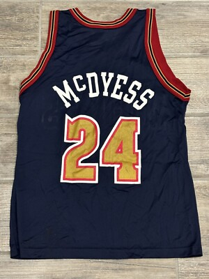 #ad Vintage Denver Nuggets Antonio McDyess #24 Champion Size 40 $49.00