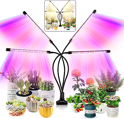 #ad Grow Light for Indoor Plants Upgraded Version 80 LED Lamps with Full Spectrum $29.56