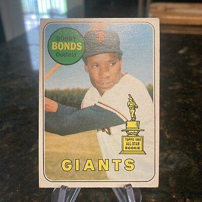 #ad 1969 Topps High #630 Bobby Bonds Rookie EX San Francisco Giants Baseball Card $30.00