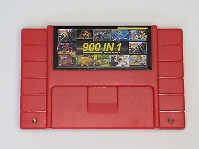 #ad Super DIY Retro 900 in 1 Pro Game Cartridge For 16 Bit Support all USA EUR Japan $39.99