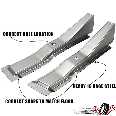 #ad 2Pcs Front Cab Support LHRH Steel For 1957 1958 1959 1960 Ford F100 $71.28