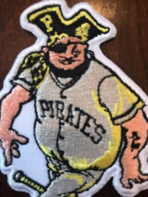 #ad Pittsburgh Pirates vintage Embroidered Iron On Patch 3.5” X 2” $5.99