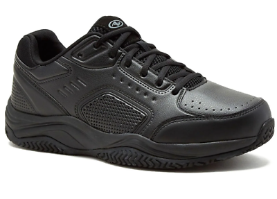 #ad #ad BEST SELLER Athletic Works Men#x27;s Front Runner Wide Width Athletic Shoes Black $23.99