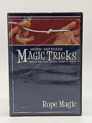#ad Amazing Easy To Learn Magic Tricks Rope Magic DVD Brand New Sealed 2008 Makers $5.76