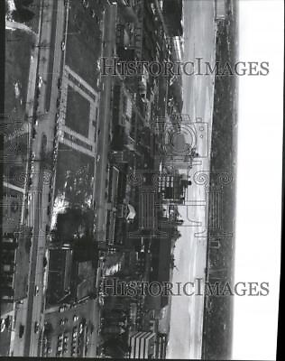 #ad LARGE 1989 Press Photo Aerial view of Waterfront Detroit SSA33641 $24.88
