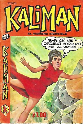 #ad #ad Kaliman El Hombre Increible #853 Abril 2 1982 Mexico $15.99