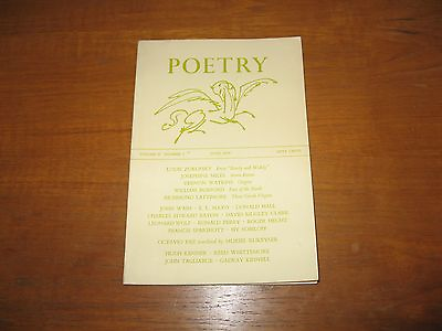 #ad 1958 Poetry Pound Paz Zukofsky Kenner Shakespeare Wain Miles O#x27;Hara ETC $12.99