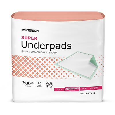 #ad 100 Adult Disposable Chair Incontinence Bed Protector Pads Underpads 30X36quot; $44.90