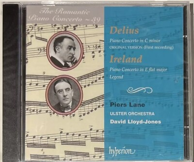 #ad Frederick Delius Romantic Piano Concerto 39 David Lloyd Jones Ulster Orchestra $14.92