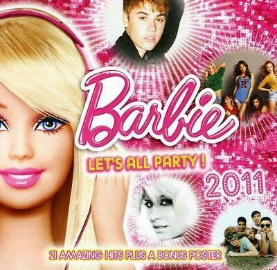 #ad Various Artists Barbie Let#x27;s All Party 2011 Ellie Golding Justin Bieber GBP 2.99