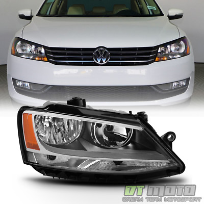 #ad 2011 2018 Volkswagen Jetta Halogen Model Headlight Headlamp Right Passenger Side $59.99