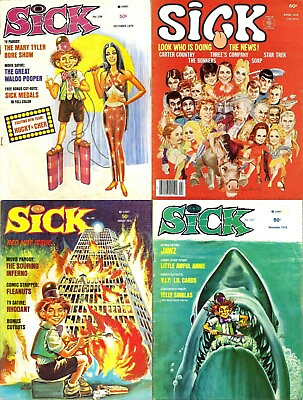 #ad 80 Old Rare Issues Of Sick Comics Risqué Saucy Racy Sexy Art Magazine on DVD $12.99
