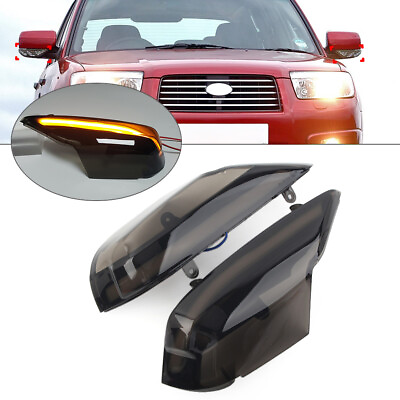 #ad Car LED Dynamic Turn Signal Lights Pair For Subaru Forester Legacy Outback 03 08 $49.02