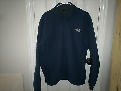 #ad North Face Mens Fleece Jacket..Navy Blue..XL..Excellent Condition..FREE SHIPPING $19.99