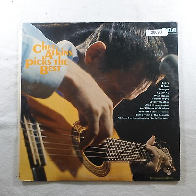 #ad Chet Atkins Picks The Best LP Vinyl Record Album $5.77