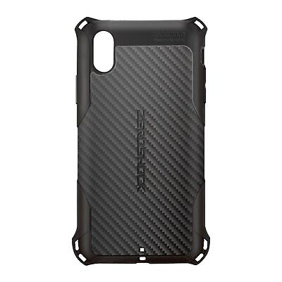#ad ELECOM iPhone XS Max Case Black PMWA18DZEROGBK ZEROSHOCK TPU carbon processing $35.38
