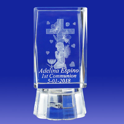 #ad First Communion 12pcs Primera comunión personalized engraving Confirmation 055 $74.99