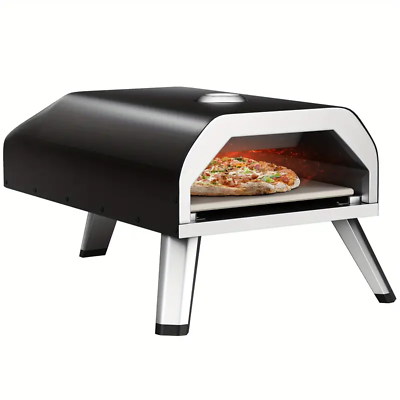 #ad Costway Outdoor Gas Pizza Oven Portable Propane Pizza Stove w Oven Cover Pizza $118.49