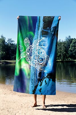 #ad Quick Dry Microfiber Beach Towel Sand Repellent Oversized and Ultra Soft $17.47