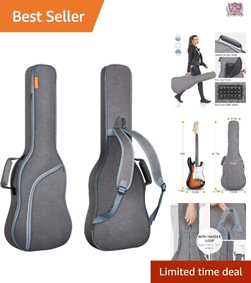 #ad Heavy Duty Rugged Defense Electric Guitar Bag Modern Fits LP Style $57.97