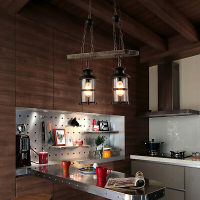 #ad Dining Room Chandelier Light Fixture Farmhouse Kitchen Island Pendant Lighting $51.30