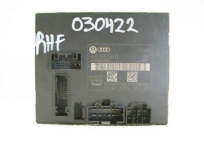 #ad 11 18 AUDI D4 A8 A8L S8 SEAT CONTROL MODULE COMPUTER FRONT LEFT OR RIGHT 082523R $74.95