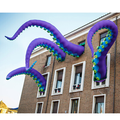 #ad 1pcs Inflatable Octopus Tentacles Inflatable Octopus arm Halloween Decoration $369.90