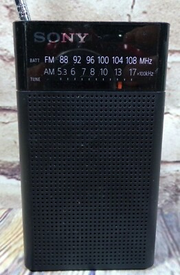 #ad VTG Sony AM FM Radio With Speaker IFC P26 The First Walkman $15.30