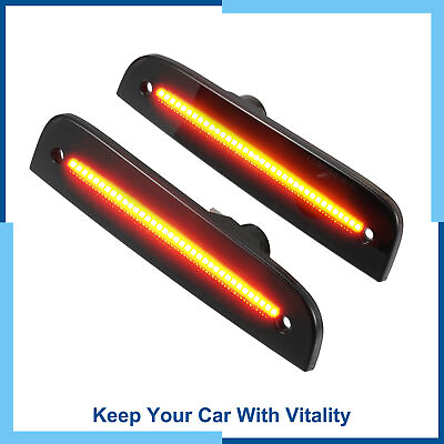 #ad Pack 2 Front Rear Turn Lights Sidemarker Lamps for Jeep Cherokee 1997 2001 $21.49