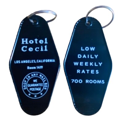 #ad The HOTEL CECIL inspired keytag $6.99