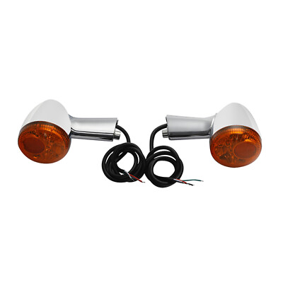 #ad #ad Orange Rear Turn Signals LED Amber Light For Harley Sportster 883 XL1200 1992 22 $34.80