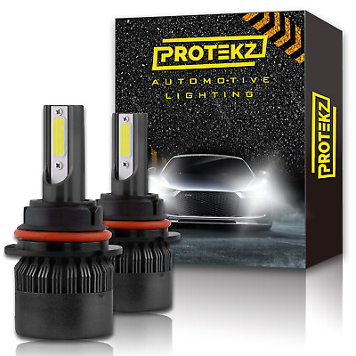 #ad LED Kit Protekz 140W 14800lm H4 HB2 9003 Headlight Hi low beams HID 6000K Bulb $33.98