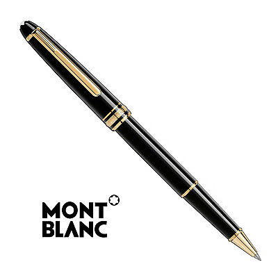 #ad New Montblanc Meisterstuck Gold Coated Rollerball Pen Markdown Sale $376.08