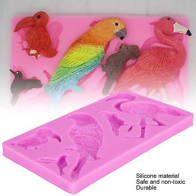 #ad DIY Cake Mold Pink Soft Soft Candy Mold Portable Silicone Mold For Friends For $18.34