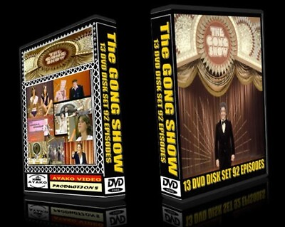 #ad The Original Gong show TV series DVD set Rare 92 Episodes 13 disc POPSICLE TWINS $37.97