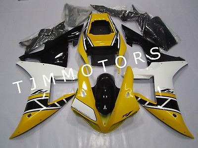 #ad For YZF R1 2002 2003 Yellow Anniversary ABS Injection Mold Bodywork Fairing Kit $472.50