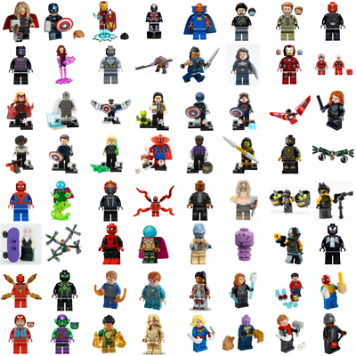 #ad Lego Marvel DC Super Heroes Minifigures YOU PICK. New 100% Authentic Lego $2.99