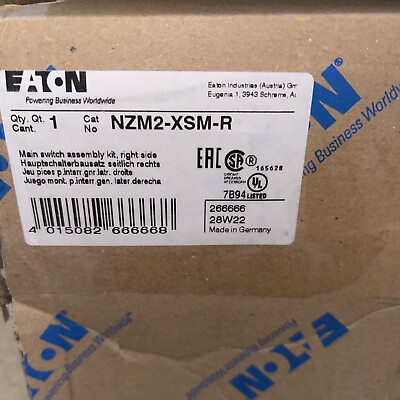 #ad EATON. SIDE. MOUNTING. RIGHT. NZM2 XSM R $250.00