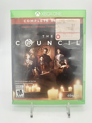 #ad The Council: Complete Edition Microsoft Xbox One TESTED $7.99