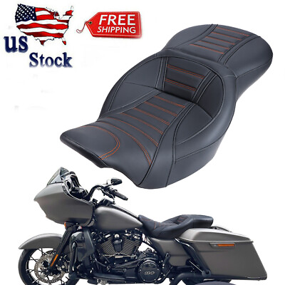 #ad Rider amp; Passenger Seat For Harley Touring CVO Road King Electra Glide 2009 2024 $214.32