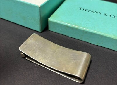 #ad Auth Tiffany amp; Co. Money Clip Roller Paloma Picasso 925 Sterling Silver Vintage $144.99